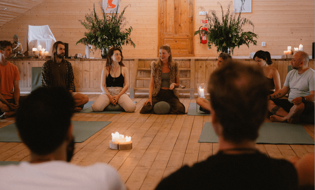 Billedet er fra festivalen Awaken in the woods.